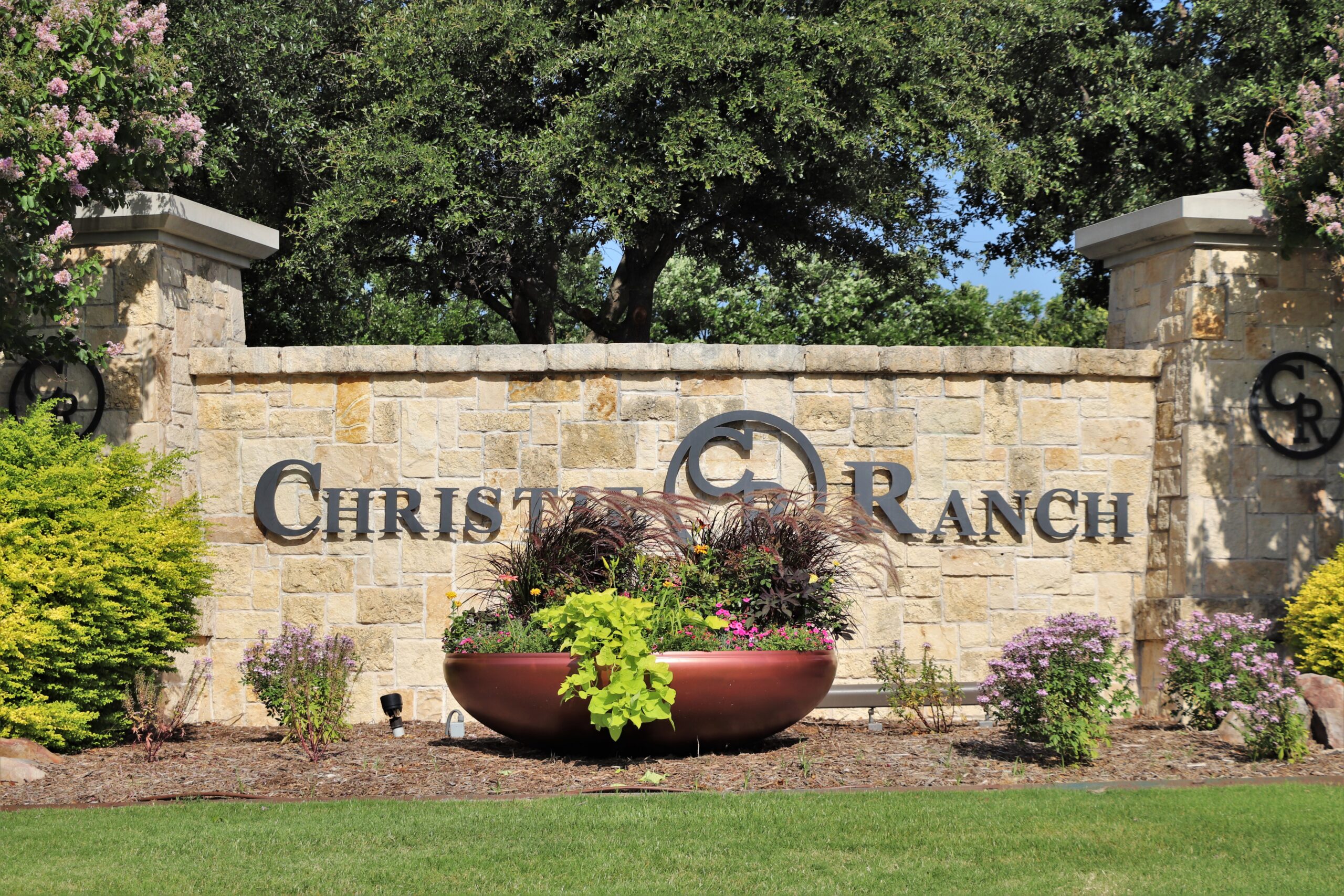 Christie Ranch Steel Planter